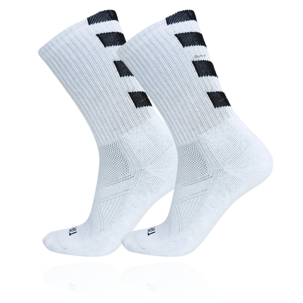 Calcetines deportivos StepTech – Modelo Grip Pro White